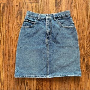 Vintage Guess High Rise Denim Skirt